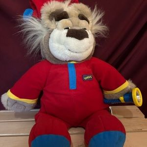 25 yr old Vintage Bedtime Bubba Tyco 1997-Flashlight Talks/Works. Marker on tag